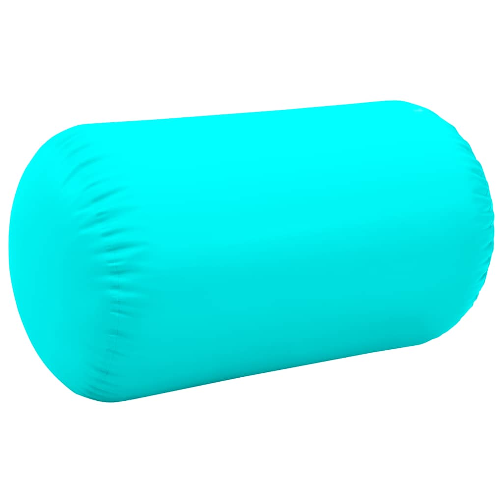 Aufblasbare Gymnastik-Rolle mit Pumpe 100x60 cm PVC Rosa