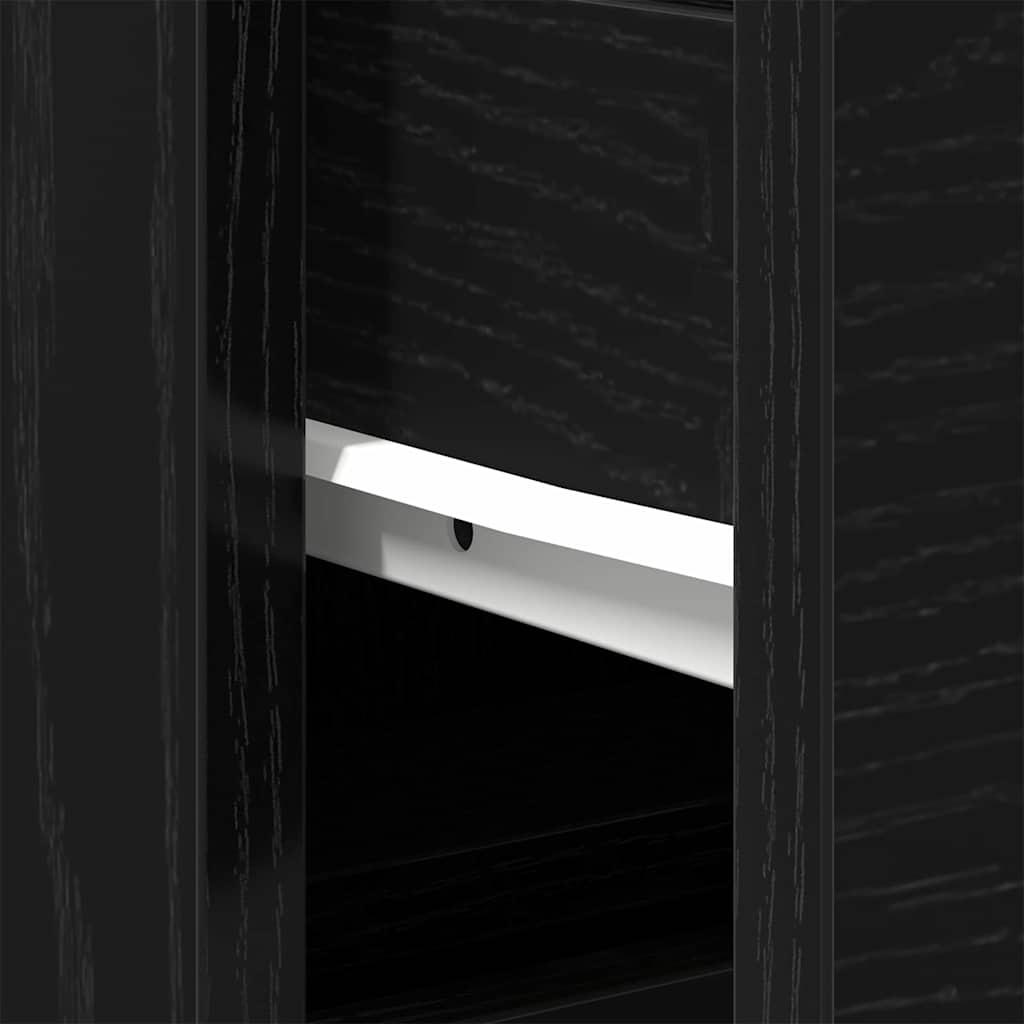 Badschrank Weiß 65x33x60 cm Holzwerkstoff
