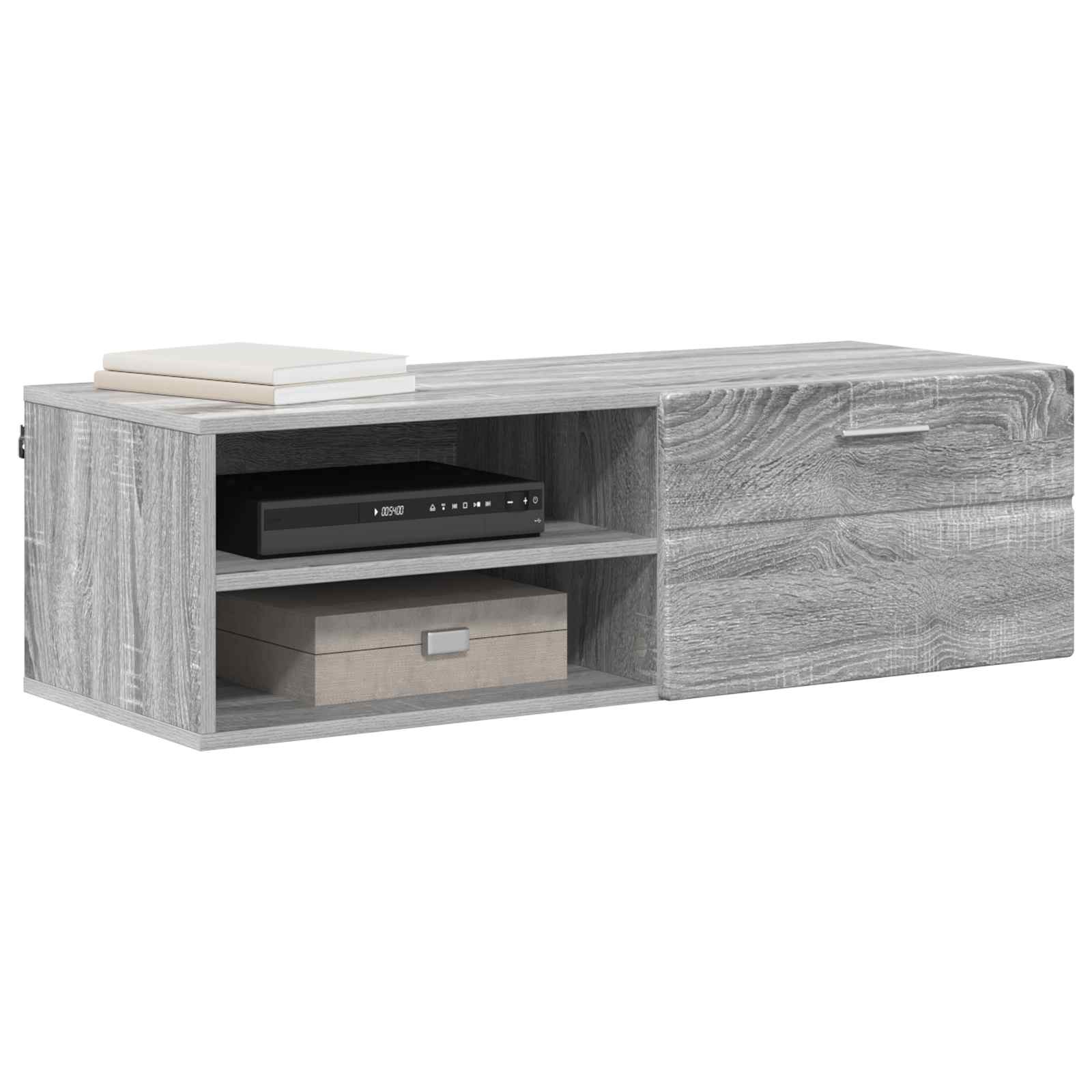 Highboard mit Regal FLORIN Weiß 60 x 35 x 182 cm Holzwerkstoff