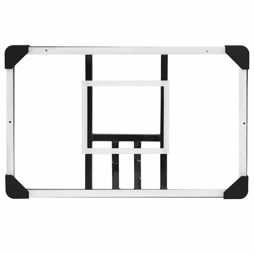 Basketballkorb Transparent 106x69x3 cm Polycarbonat