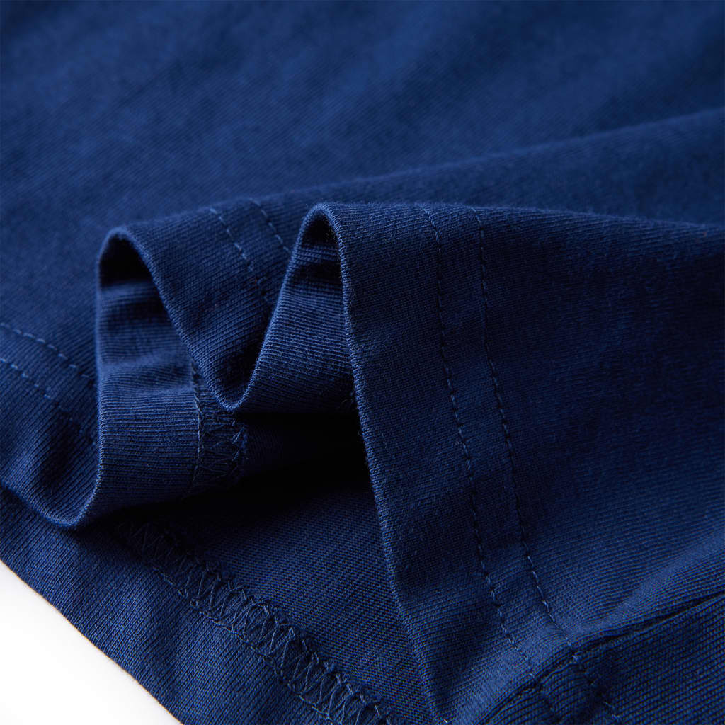 Kinder-Langarmshirt Dunkelrot 116