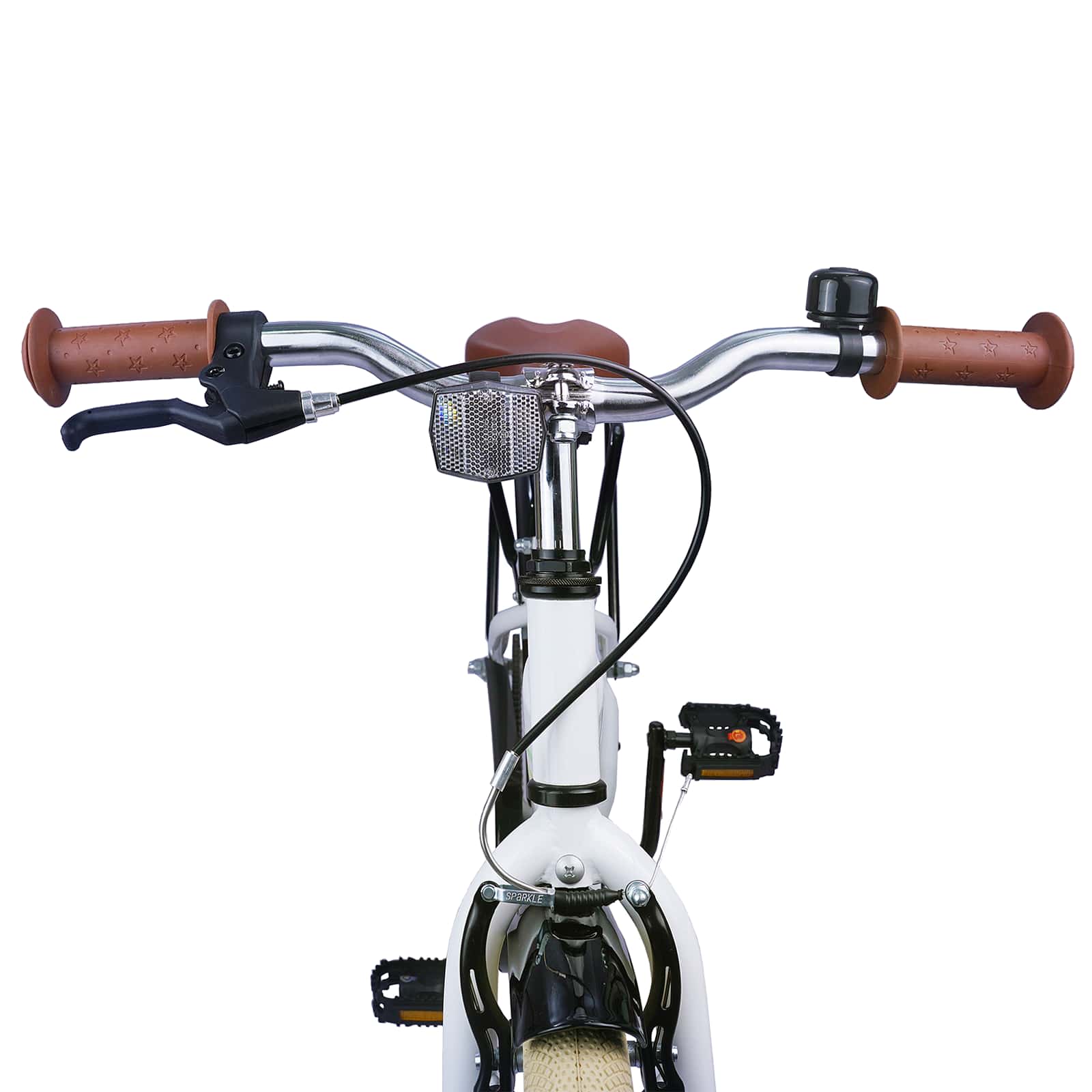 Kinderfahrrad 12 Zoll für 2-4 Jahre alt Schwarz