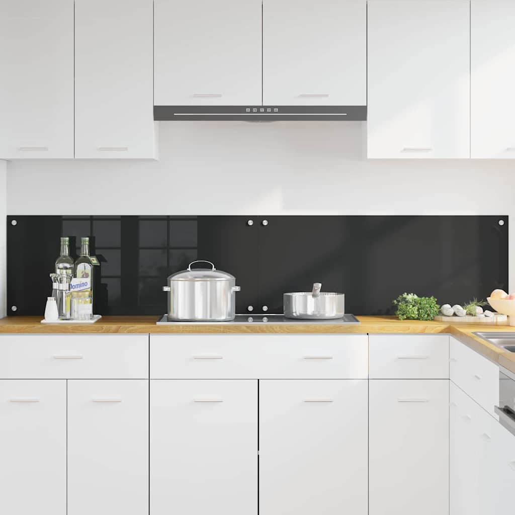 Küchenrückwand 2 pcs Weiß 70 x 40 cm Gehärtetes Glas