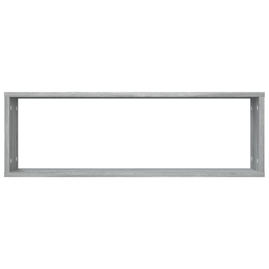 Würfelregale 2 Stk. Weiß 30x15x30 cm