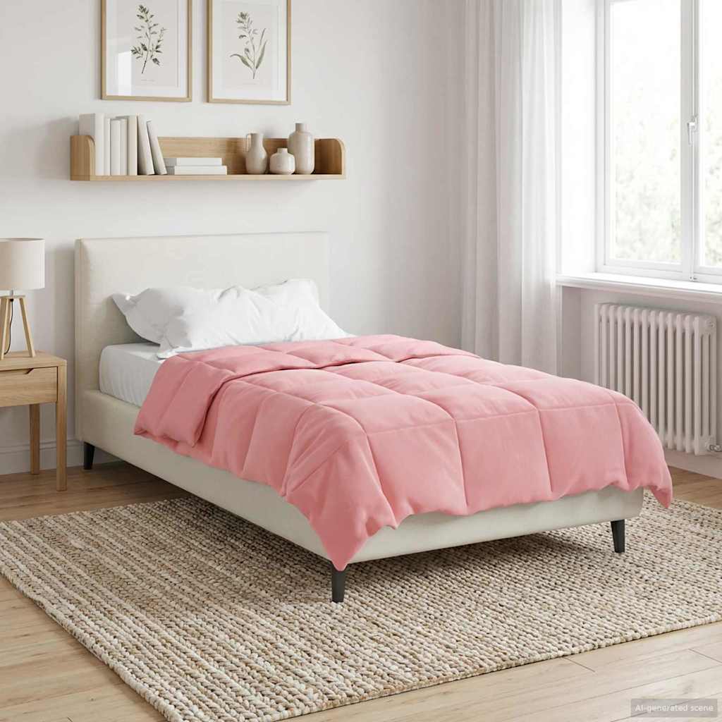 Ganzjahresbettdecke Anthrazit 135 x 200 cm Mikrofaser