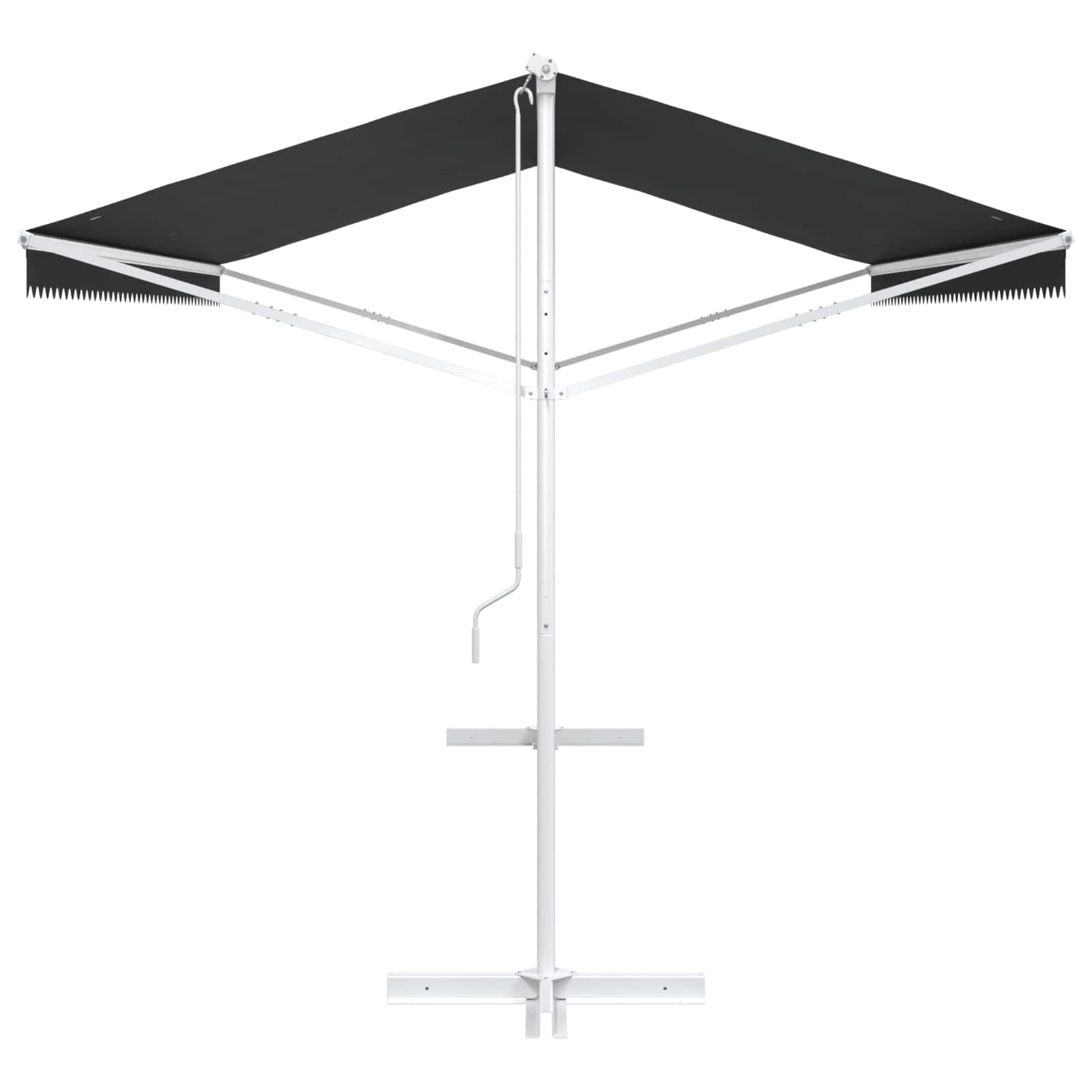 Freistehende Markise 400x300 cm Anthrazit