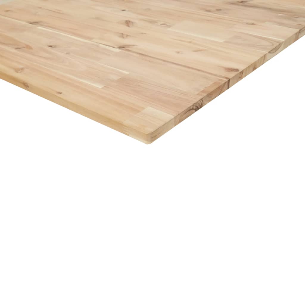 Tischplatte 40x20x2 cm Rechteckig Massivholz Akazie