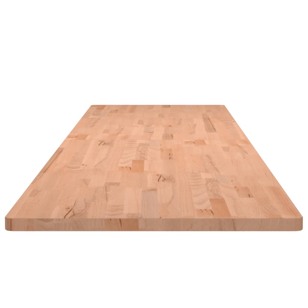 Schreibtischplatte 80x55x2,5 cm Massivholz Buche