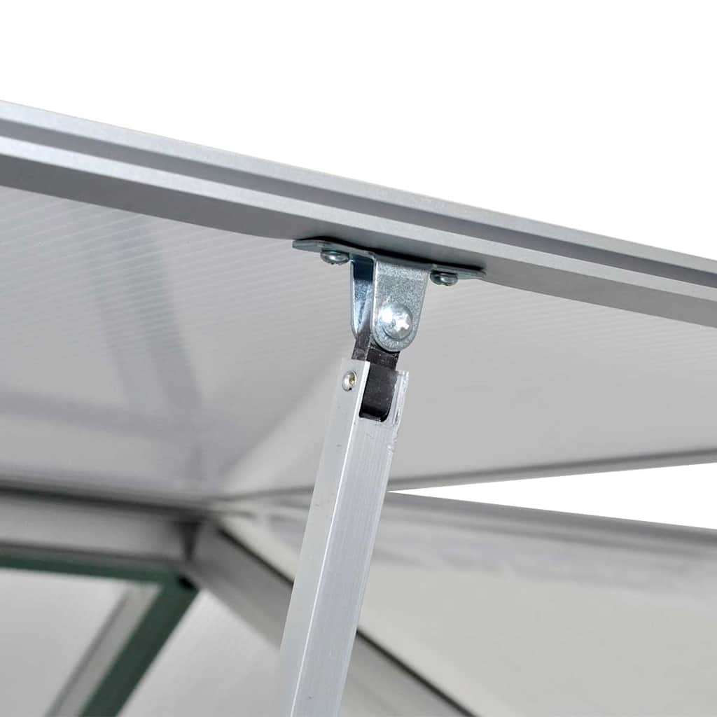 Gewächshaus Aluminium 302x190x195 cm 11,19 m³