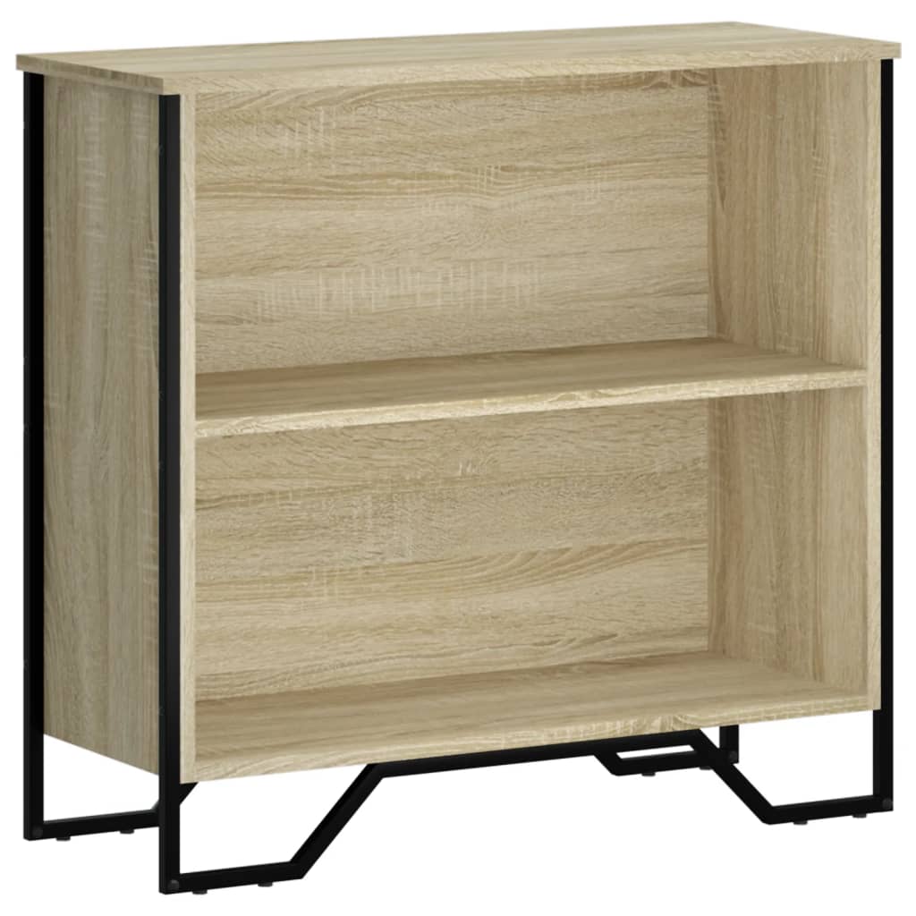 Bücherregal Schwarz 80x31x169 cm Holzwerkstoff