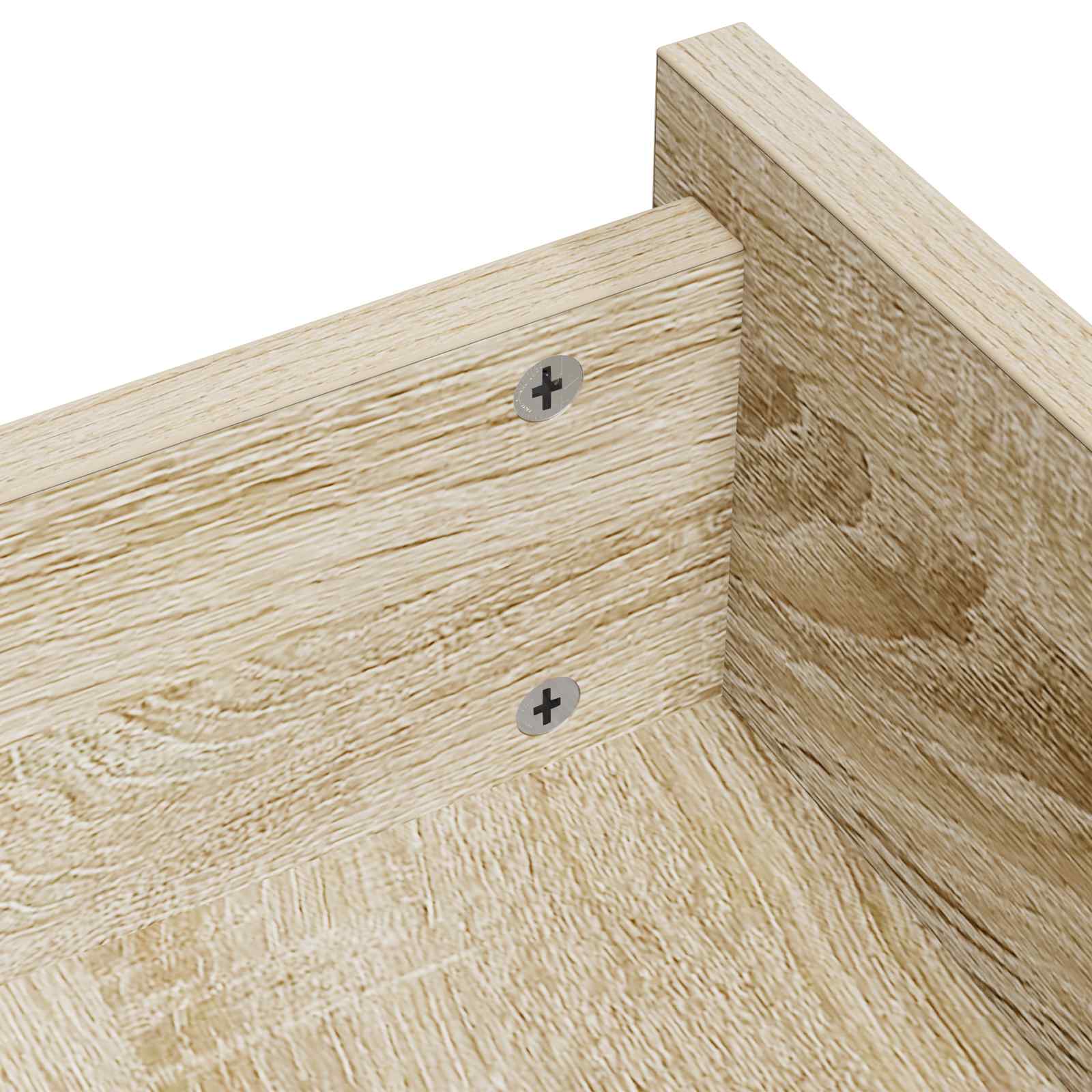 Zapfenschloss-Muttern 2 pcs Silber 12 x 10 mm Metall