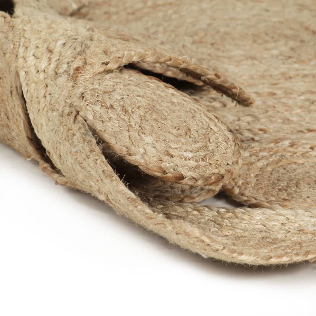 Bereichsteppiche Natur Ø 180 cm Jute
