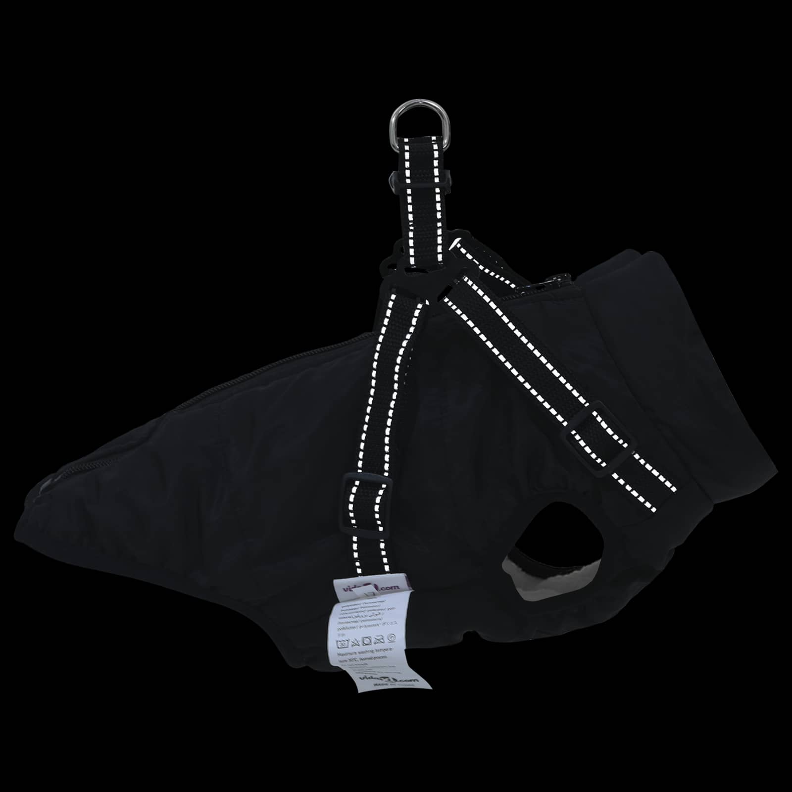 Hundemantel Rot L24 Fleece und Polyester