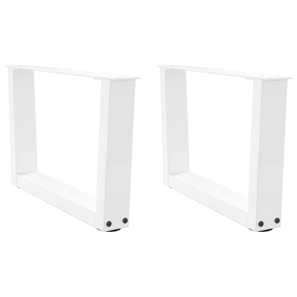 Couchtischbeine V-Form 2 Stück Schwarz 30x(30-31,3) cm Stahl