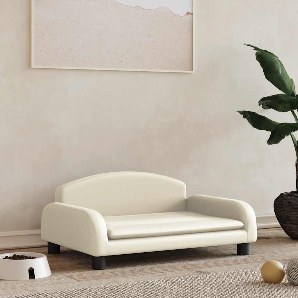 Hundebett Dunkelgrau 70x45x30 cm Stoff