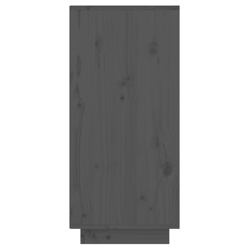 Beistellschrank 60x34x75 cm Massivholz Kiefer