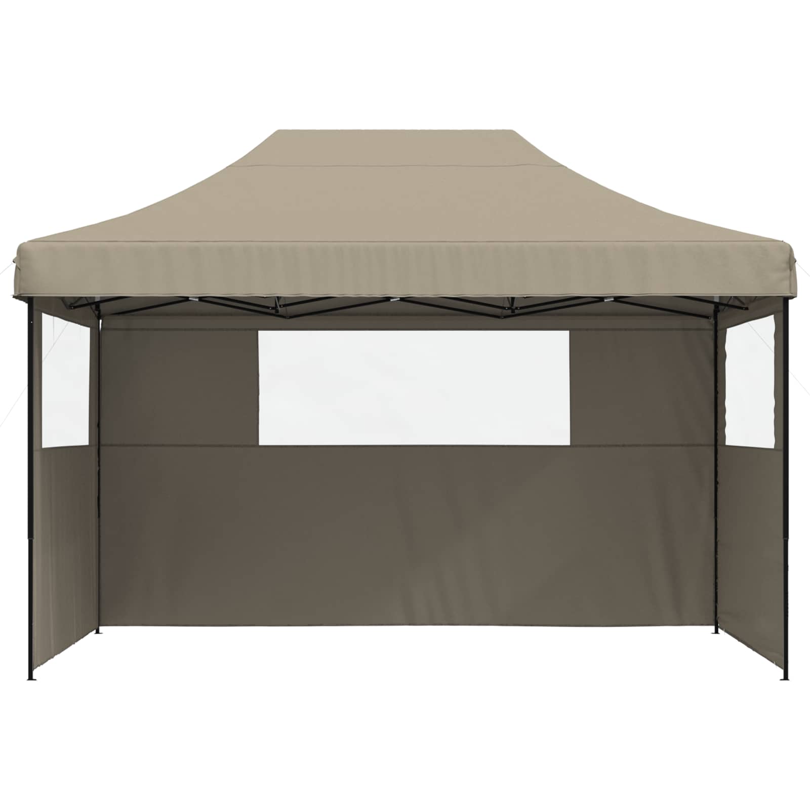 Partyzelt Faltbar Pop-Up Beige 410x279x315 cm