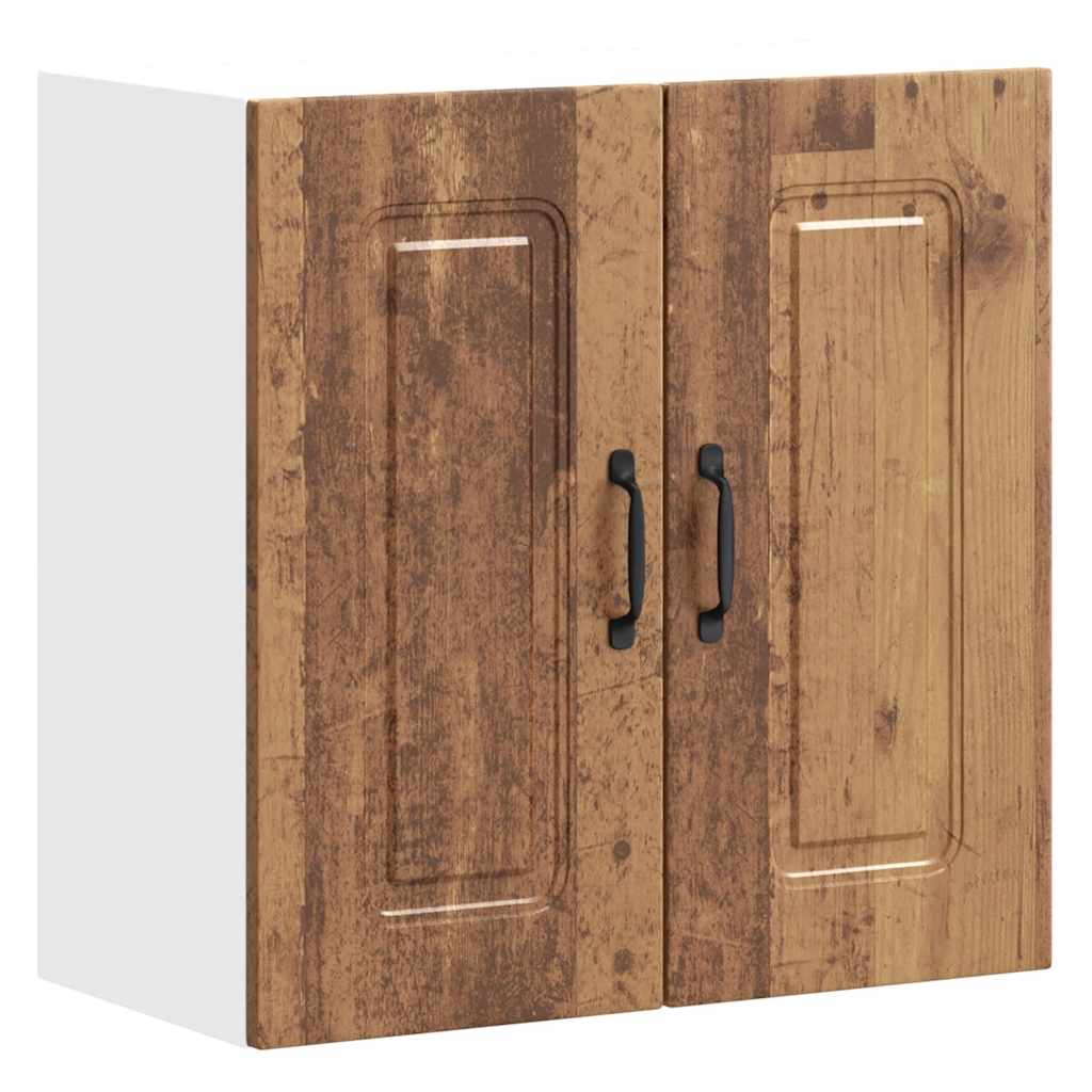 Herdumbauschränke 2 Stk. Kalmar Weiß Holzwerkstoff