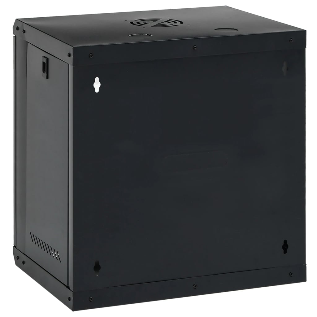 Netzwerkschrank mit Speicher Grau 60 x 45 x 28 cm Stahl