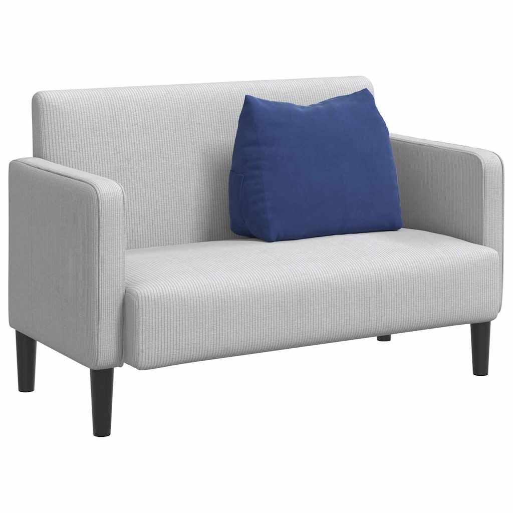 Rückenkissen Blau 45 x 20 x 35 cm Cordstoff