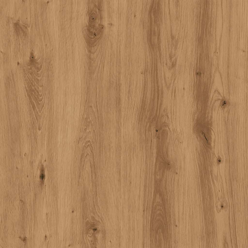 CD Regal Schwarz Eichen-Optik 101 x 23 x 177,5 cm Holzwerkstoff