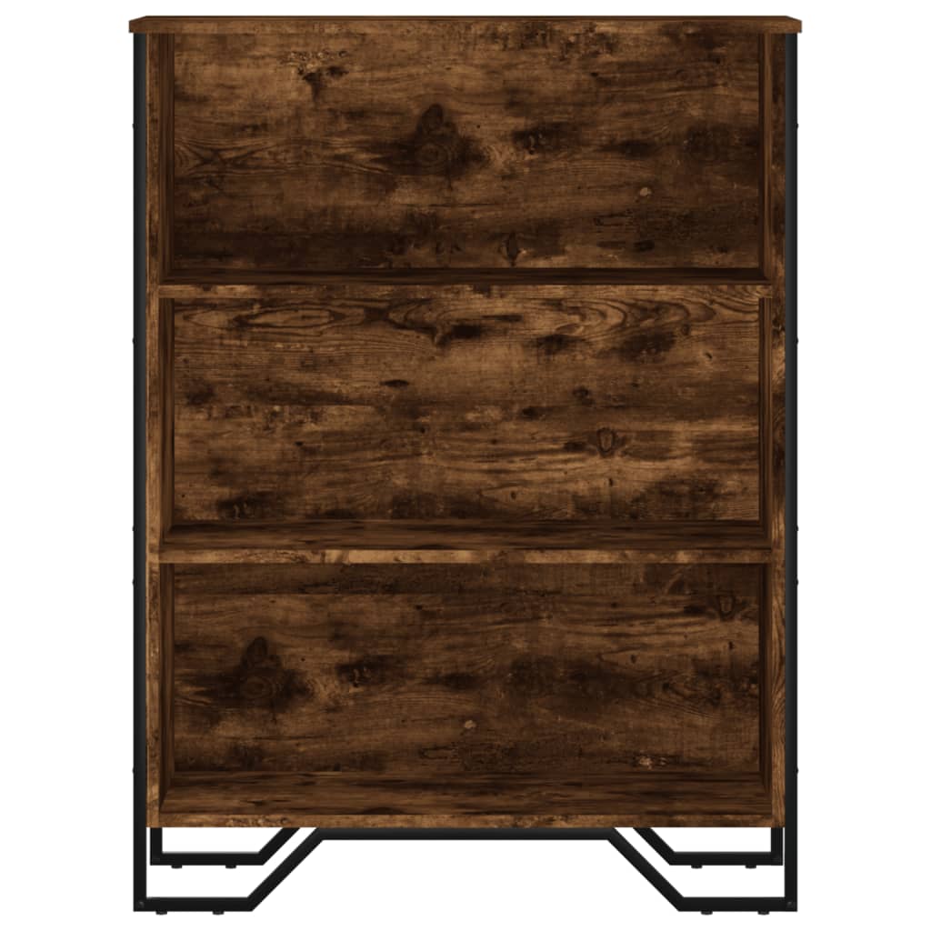 Bücherregal Schwarz 80x31x169 cm Holzwerkstoff