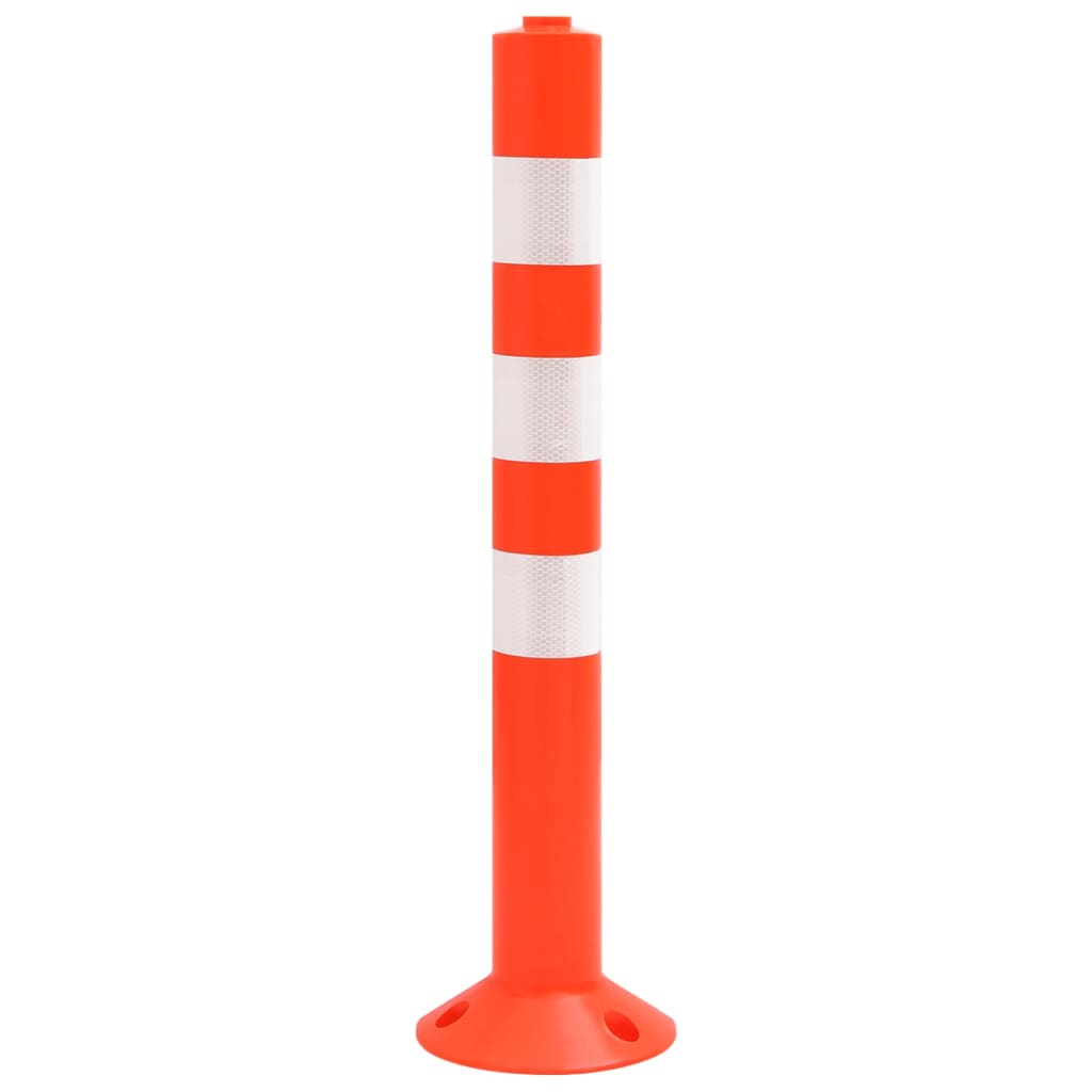Verkehrspoller 5 Stk. Kunststoff 75 cm