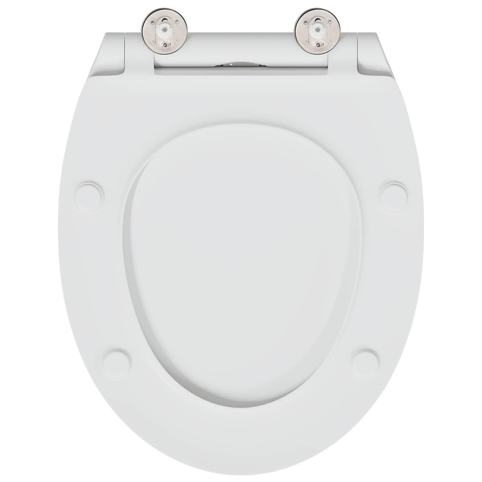 Toilettensitz Anthrazit 45,5 x 37,5 x 3,8 cm Duroplast