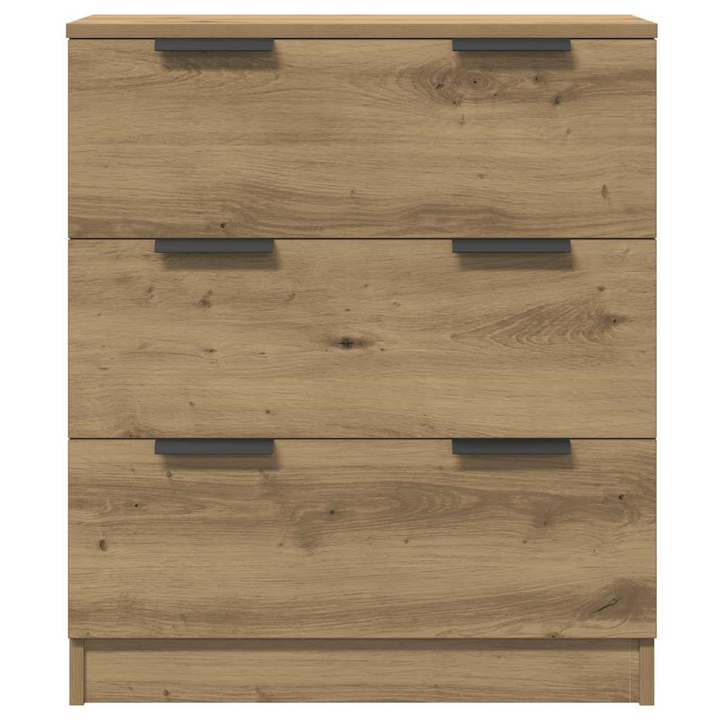 3-tlg. Sideboards Weiß Holzwerkstoff