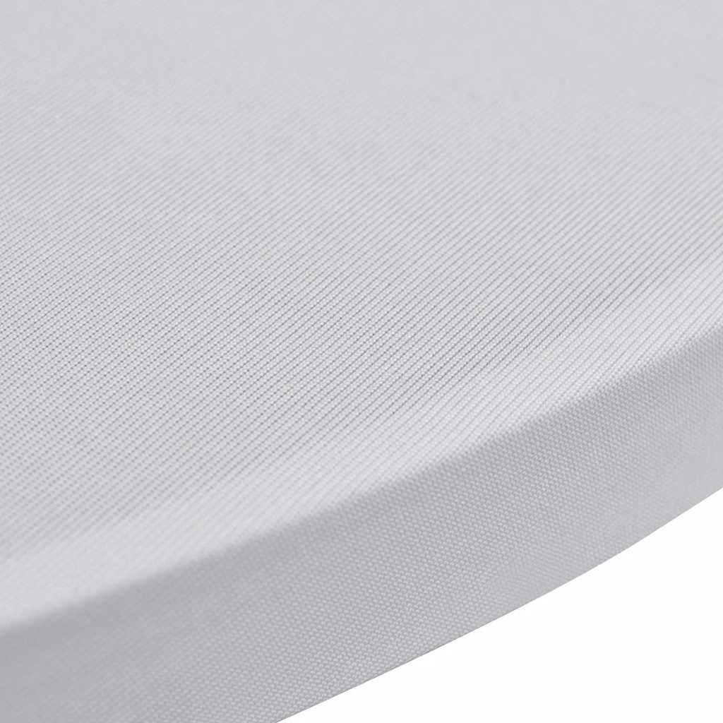 Tischhusse Stretchhusse 2 Stk 70 cm Anthrazit