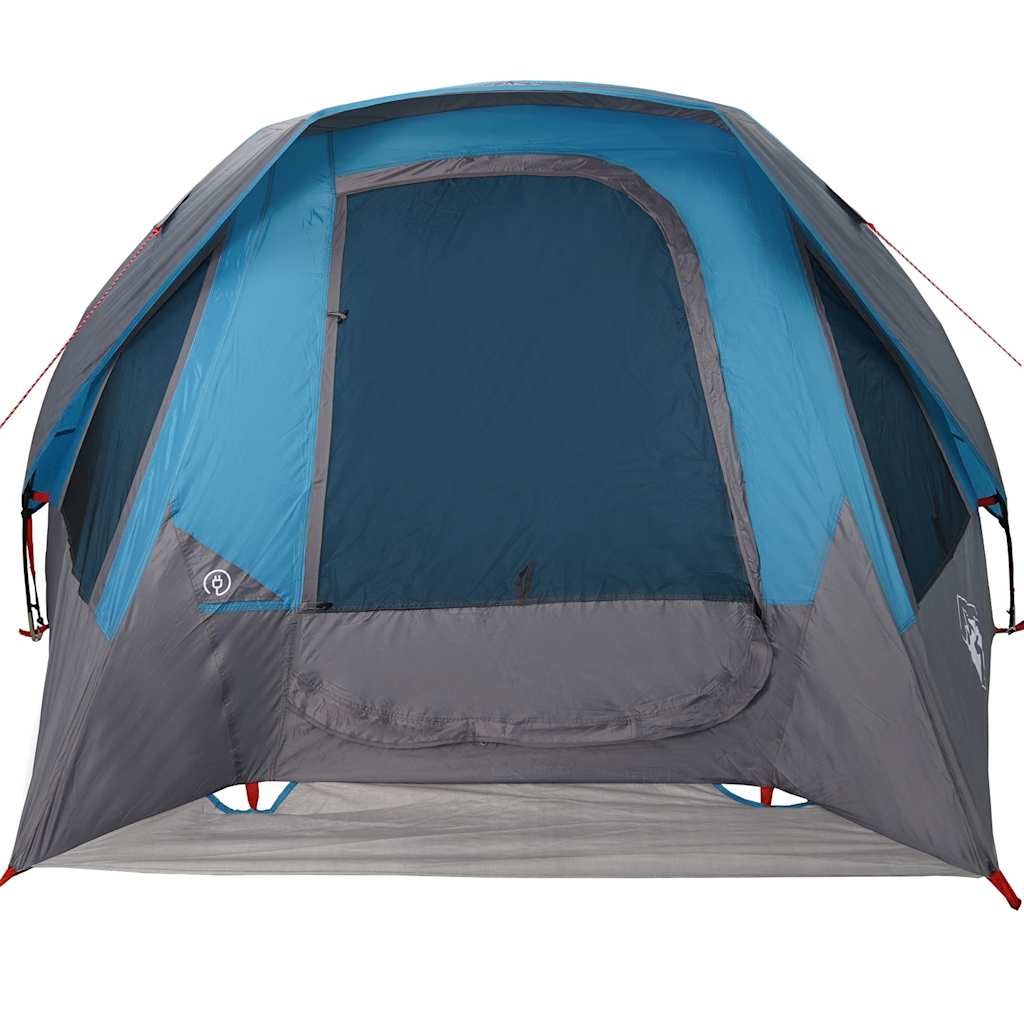 Campingzelt 4 Personen Grün Wasserdicht
