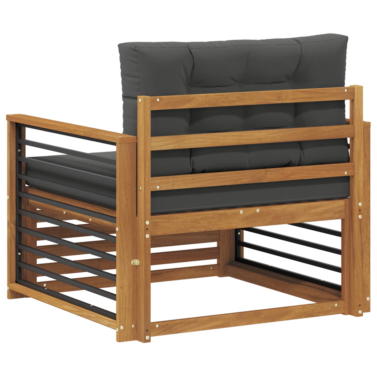2 Stück Outdoor-Sofa Natur