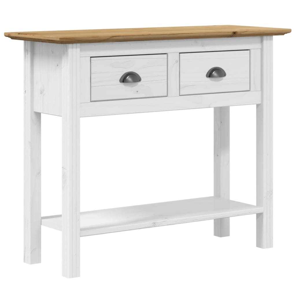 Konsolentisch BODO Honigbraun 91 x 34,7 x 74 cm Holzwerkstoff
