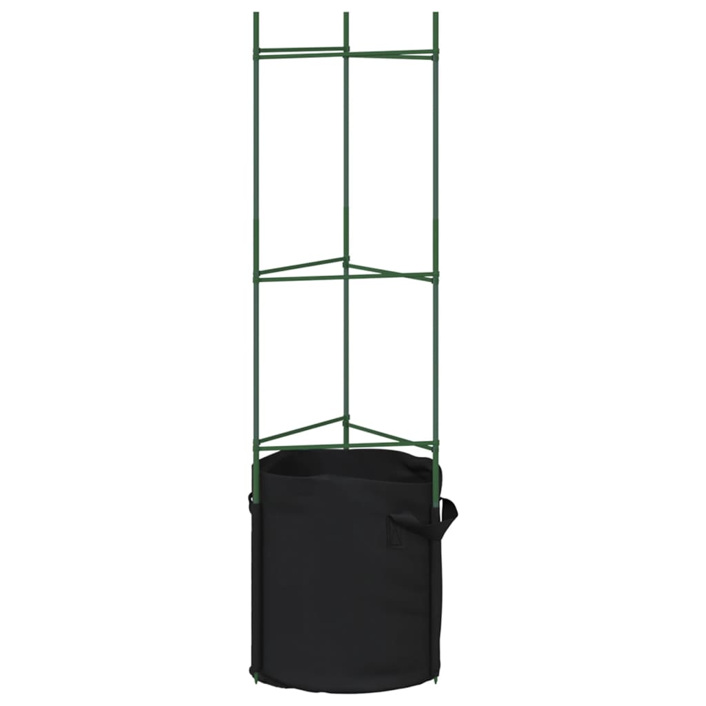 Tomatenkäfige 8 Stk. 116 cm Stahl und PP