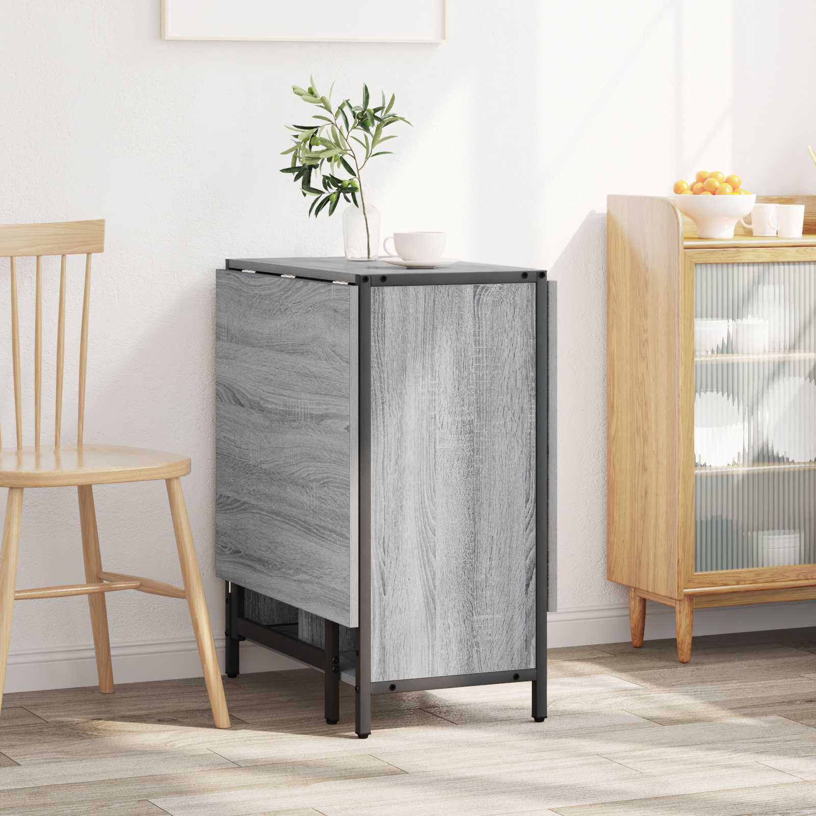 Esstisch 144 x 60 x 75 cm Holzwerkstoff Schwarze Eiche