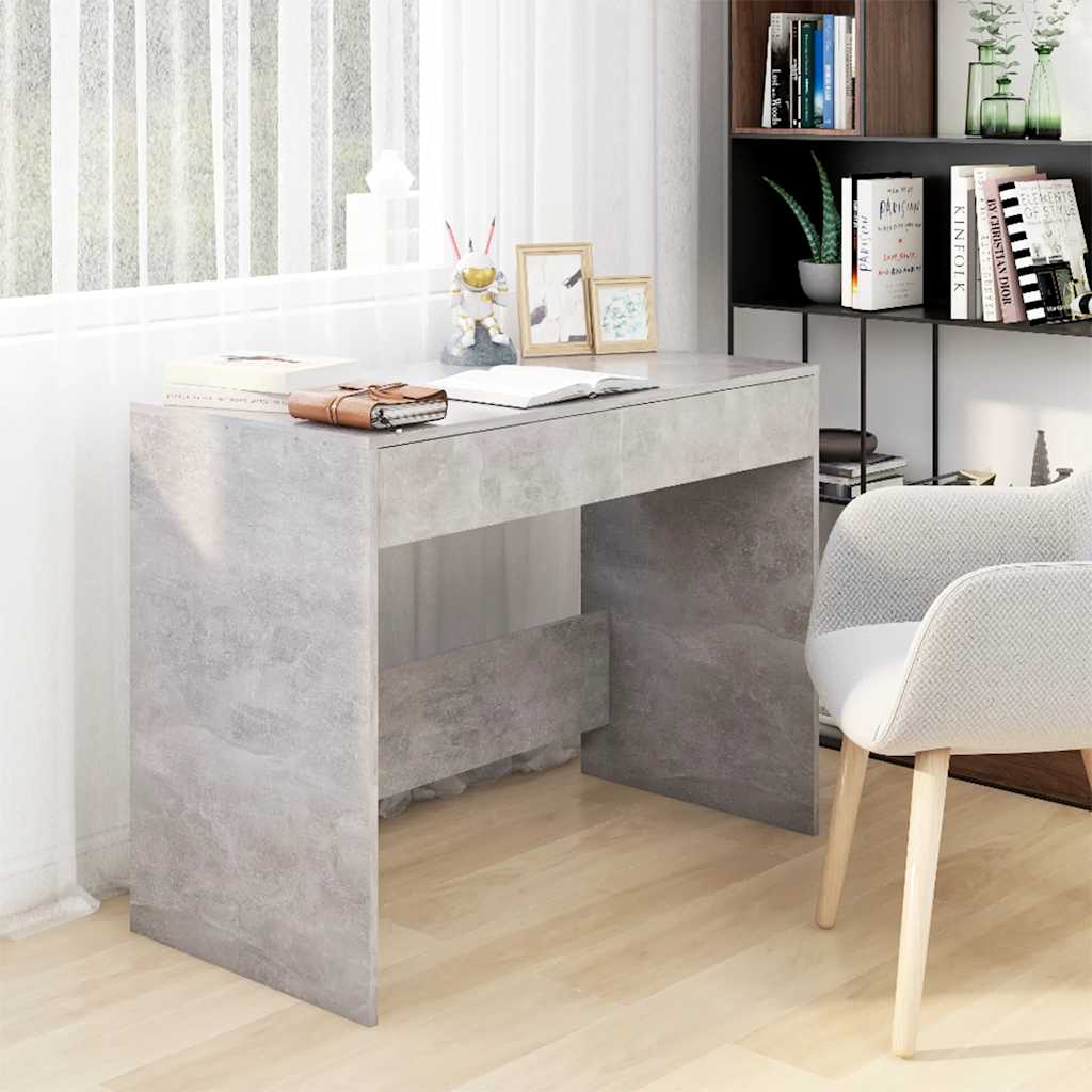 Schreibtisch Weiß 101x50x76,5 cm Holzwerkstoff