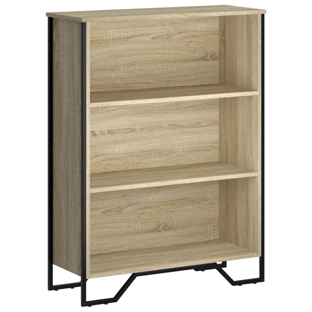 Bücherregal Schwarz 80x31x169 cm Holzwerkstoff