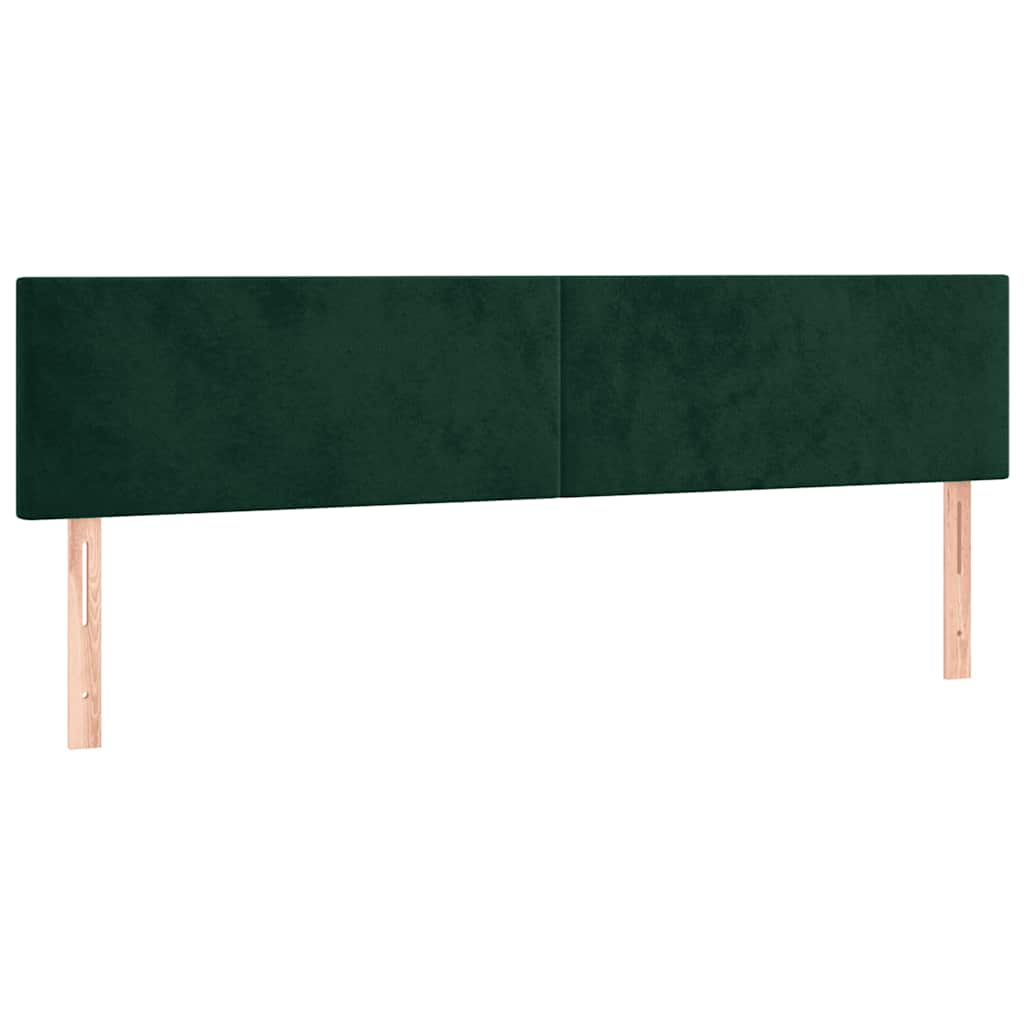 Kopfteil Hellgrau 80x5x118/128 cm Samt