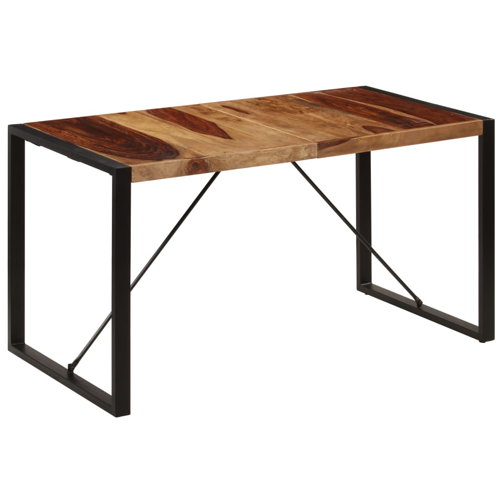 Esstisch 220x100x75 cm Massivholz Akazie
