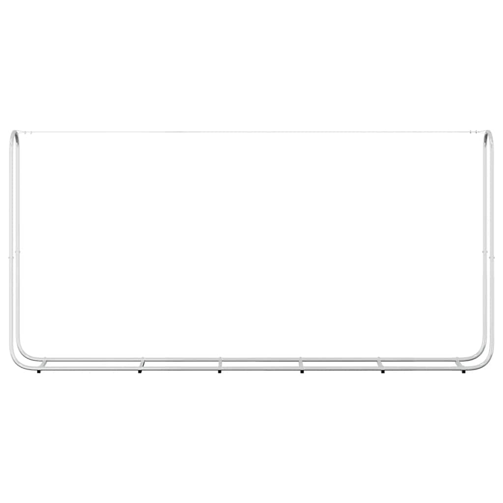 Kaminholzregal 100x25x150 cm Stahl verzinkt