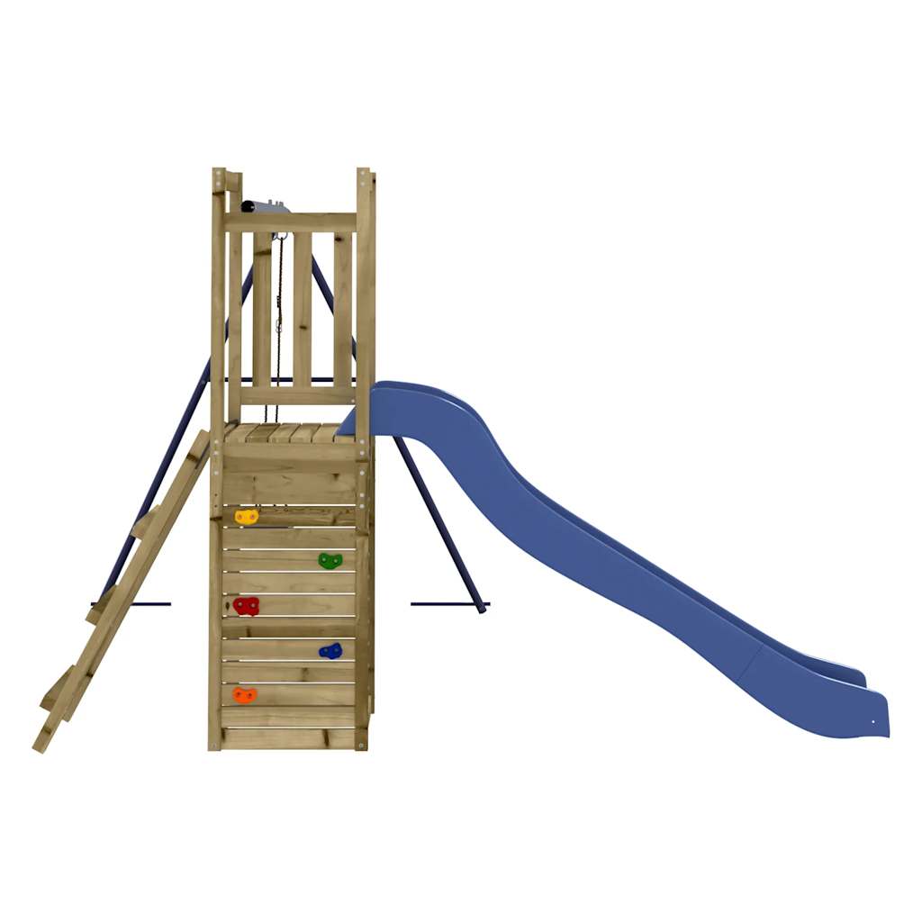 Spielturm Massivholz Kiefer
