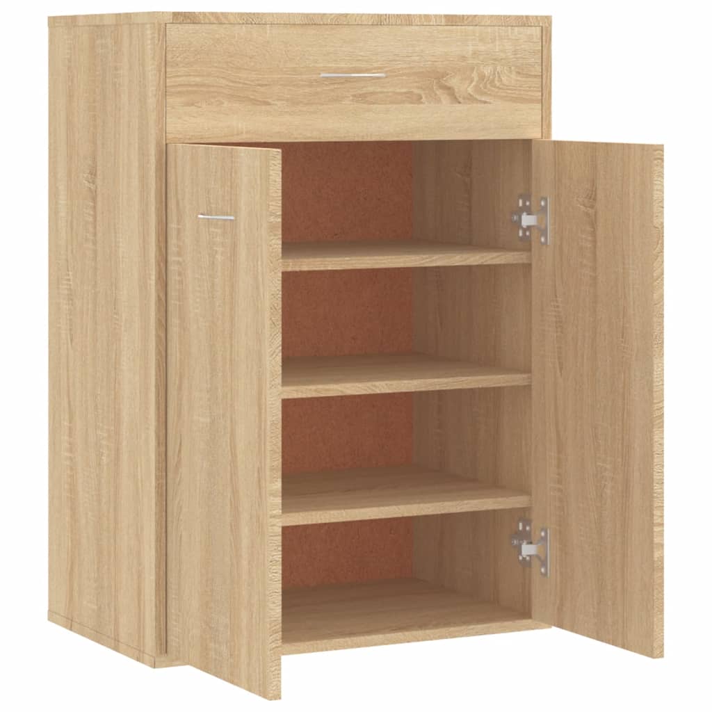 Schuhschrank Weiß 60×35×84 cm Holzwerkstoff