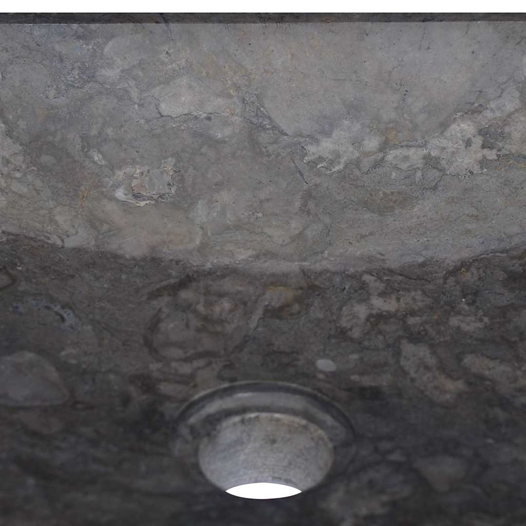 Waschbecken Creme 40x40x10 cm Marmor