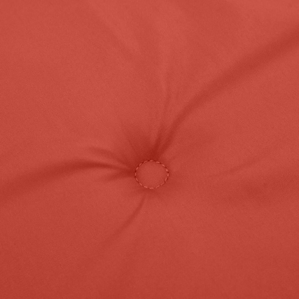 Hochlehner-Auflagen 2 Stk. Melange Anthrazit 120x50x7cm Stoff