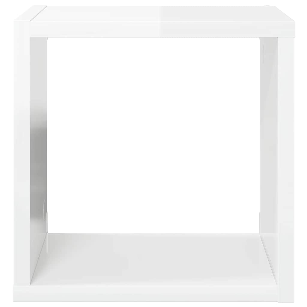 Würfelregale 2 Stk. Weiß 30x15x30 cm