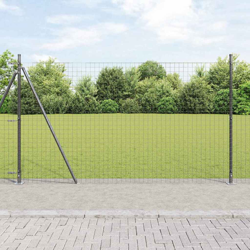 Zaunpfosten zum Einbetonieren 26 Stk. Grün