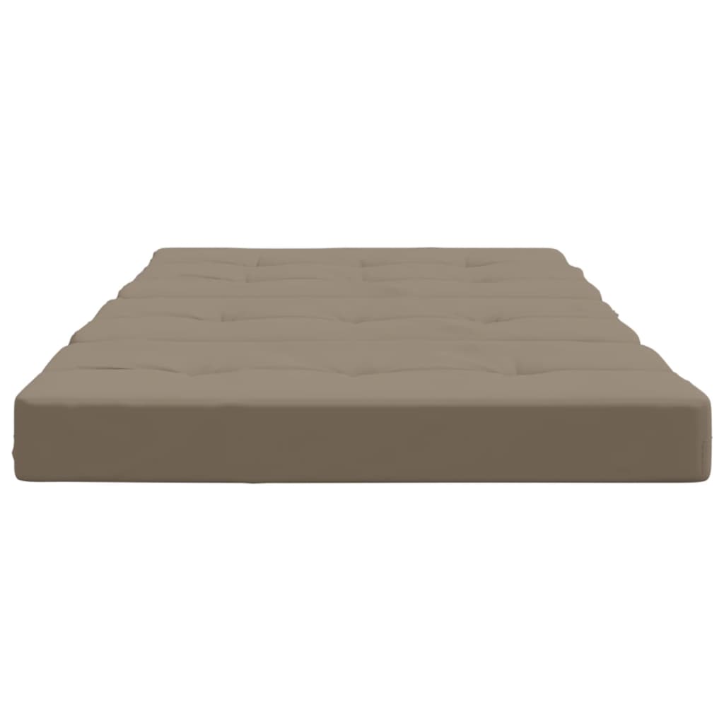 Liegestuhl-Auflagen 2 Stk. Creme Oxford-Gewebe