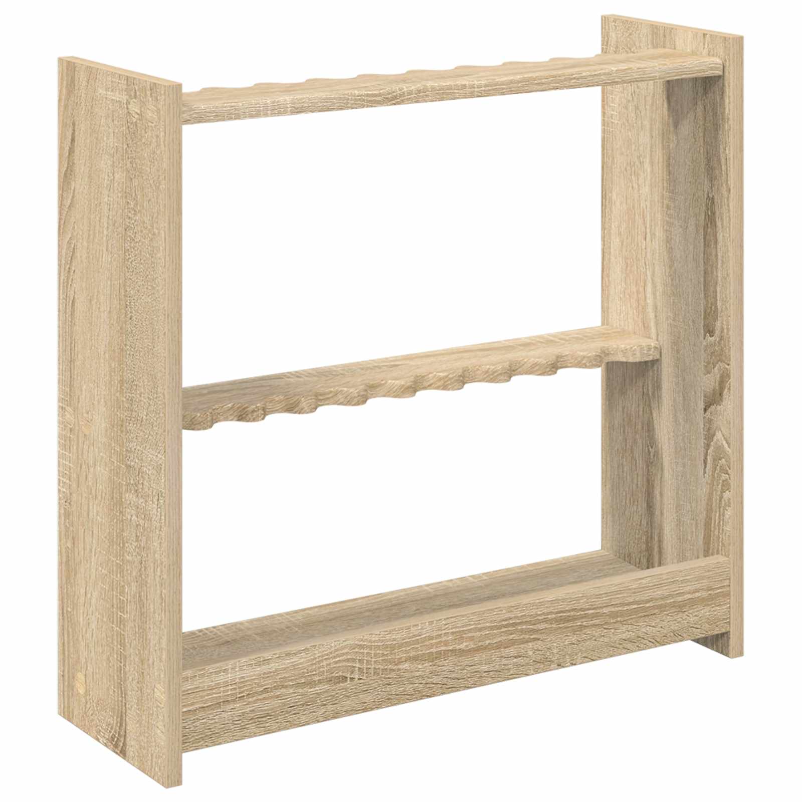 Billardqueue-Ständer Holzwerkstoff 60 x 20 x 57 cm Weiß