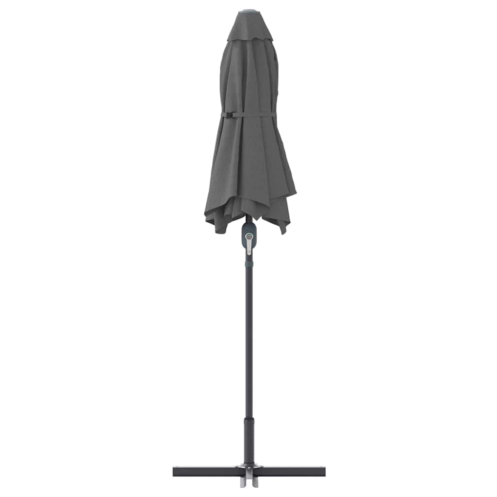 Garten-Sonnenschirm Sand 370 x 197 x 239 cm