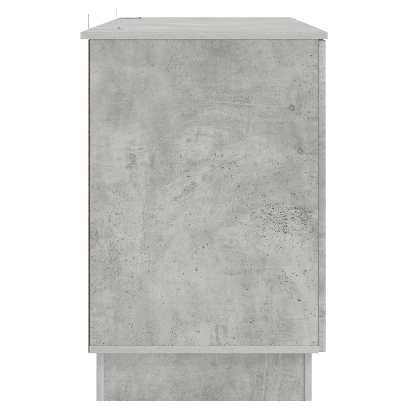 Schreibtisch mit Regal Schwarz 142,5 x 50 x 75 cm Holzwerkstoff